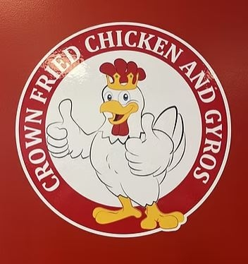 Crown fried chicken and gyro