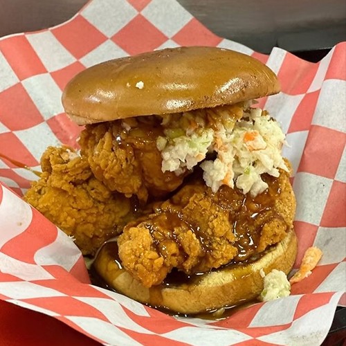 Crown fried chicken and gyro